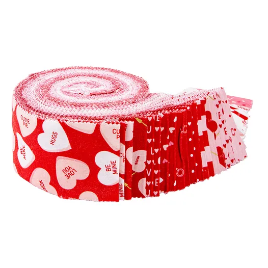 Riley Blake Sweetheart - 40 Strip Rolie Polie