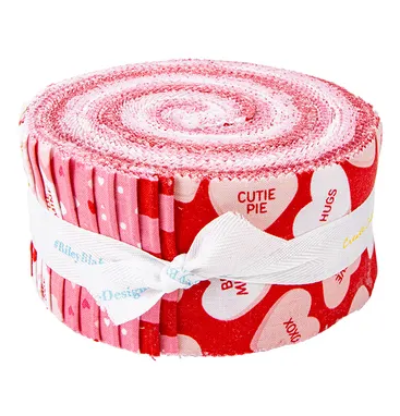 Riley Blake Sweetheart - 40 Strip Rolie Polie