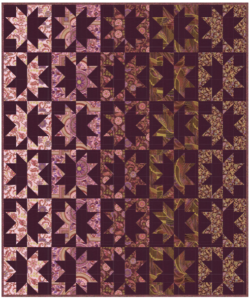 Free "Switching Sides" Half-Yard Quilt Pattern From Robert Kaufman!