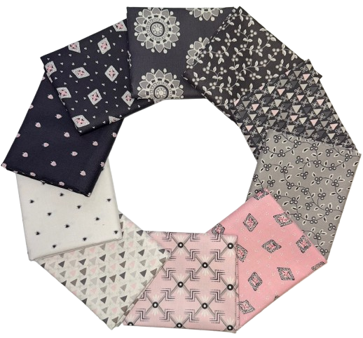 Andover "Tangent" Half-yard Bundle - 10 Fabrics, 5 Total Yards