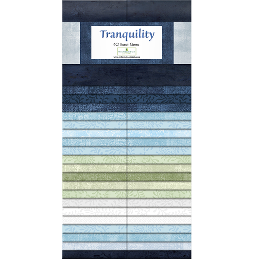 Wilmington Prints - 40 Karat Gems - Tranquility