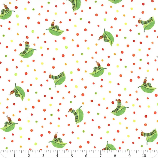 Andover "The Very Hungry Caterpillar" Half-yard Bundle - 10 Fabrics, 5 Total Yards
