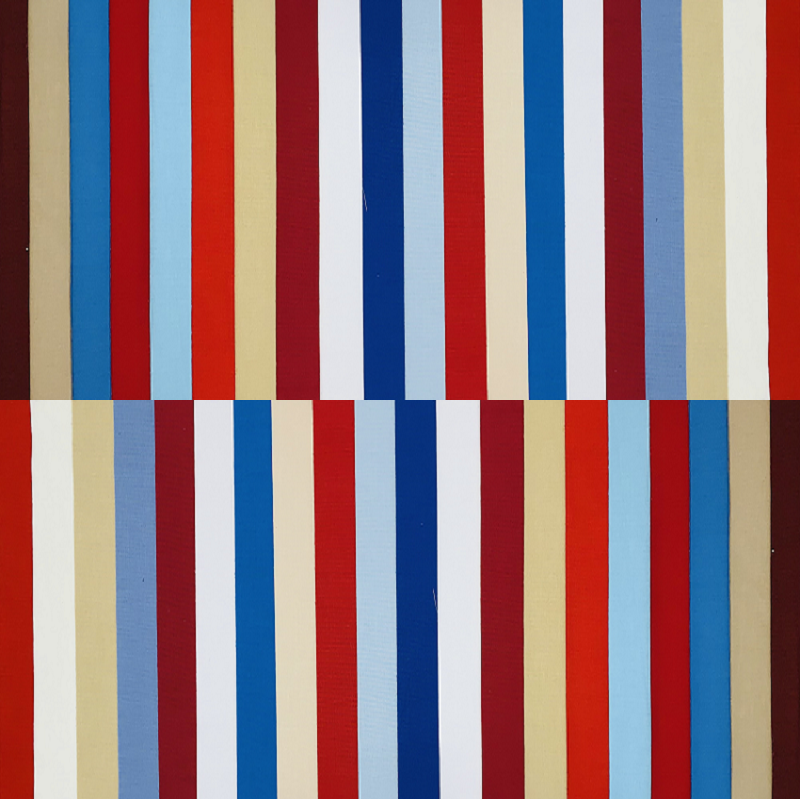 June Doe Fabric Collections - Supreme Cotton Solid Vintage Patriotic - 40-Strip Pack