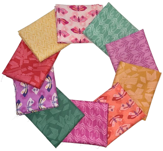 Andover "Wandering" Half-yard Bundle - 10 Fabrics, 5 Total Yards