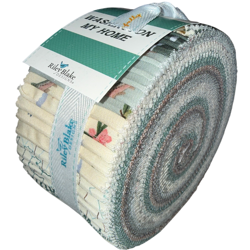 Riley Blake Washington My Home (All Pacific Northwest Shop Hop) - 40 Strip Rolie Polie