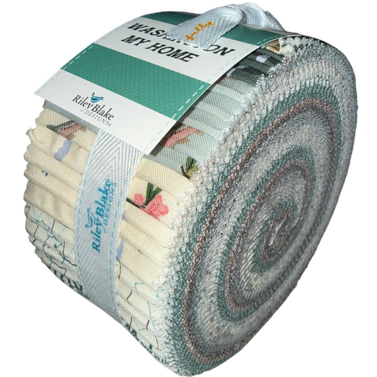 Riley Blake Washington My Home (All Pacific Northwest Shop Hop) - 40 Strip Rolie Polie