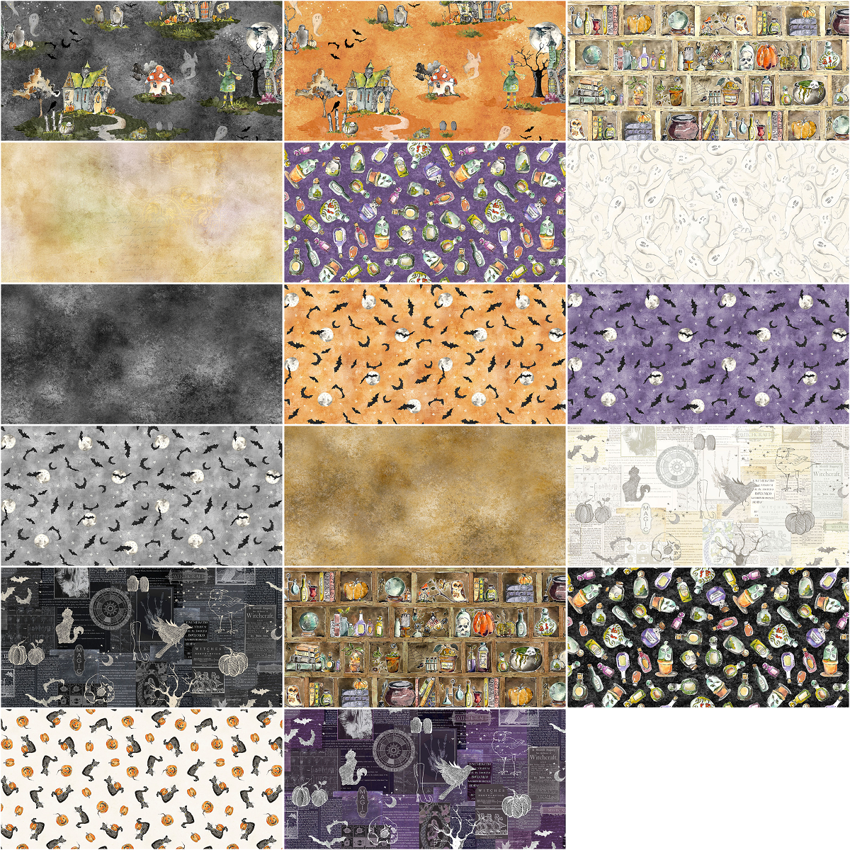 Clothworks - Witch's Tale - 40 Strips