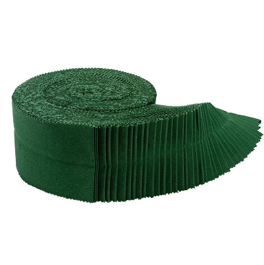 Riley Blake Confetti Cottons Christmas Green - 40 Strip Rolie Polie