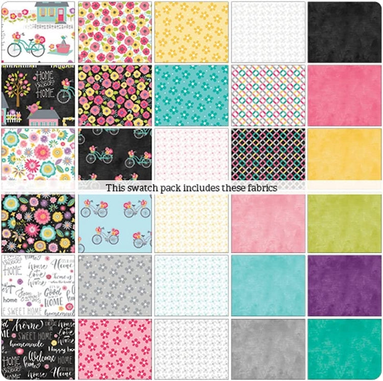 Benartex At Home Strip-pies - 40 2.5" Strips