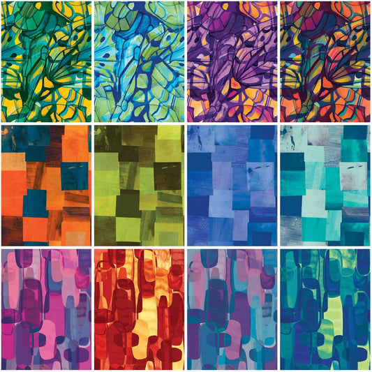 Charm Pack 5x5 Squares - Benartex Imagine - 40 5" Squares