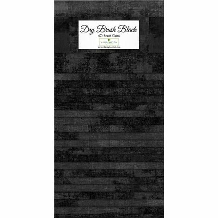 Wilmington Prints - 40 Karat Gems - Dry Brush Black
