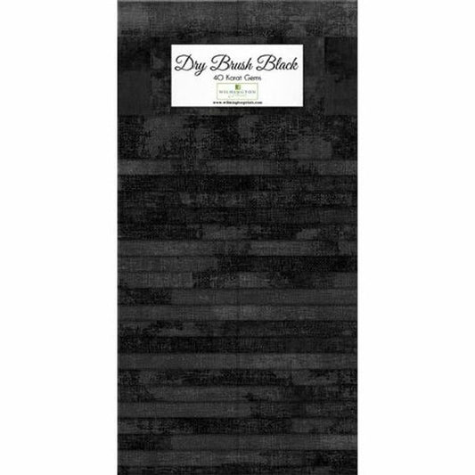 Wilmington Prints - 40 Karat Gems - Dry Brush Black