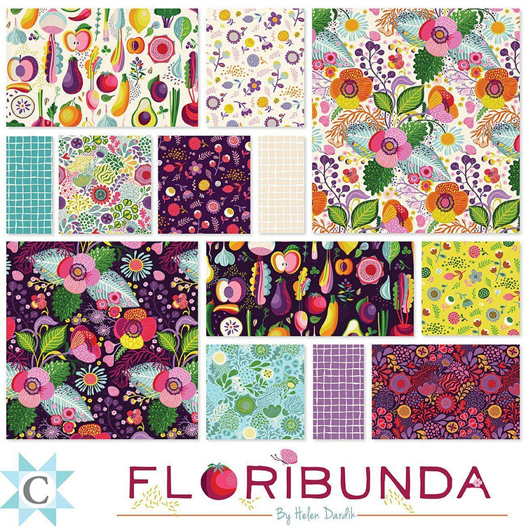Clothworks - Floribunda - 40 Strips 