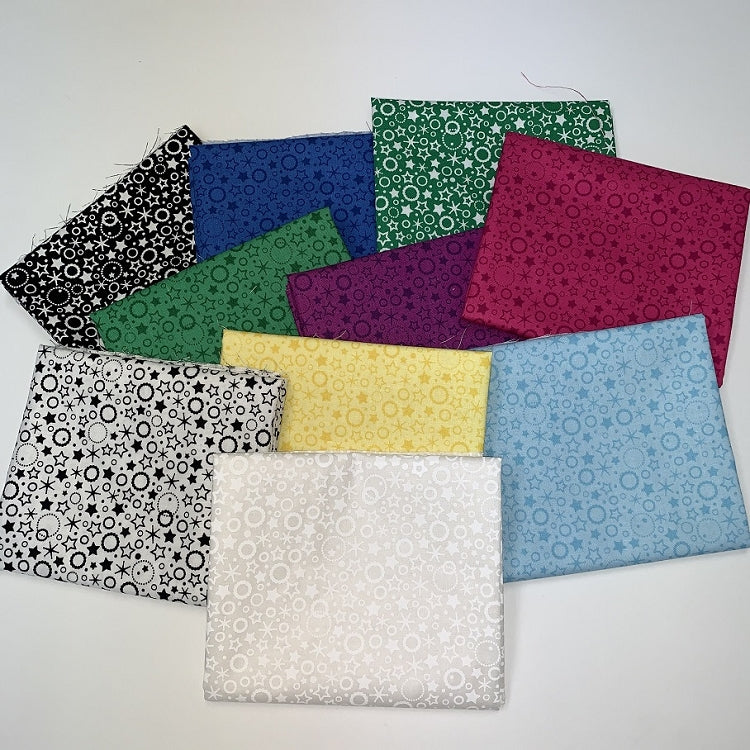 Patrick Lose Festive Fat Quarter Bundle - 10 Fabrics, 10 Total Fat Quarters  