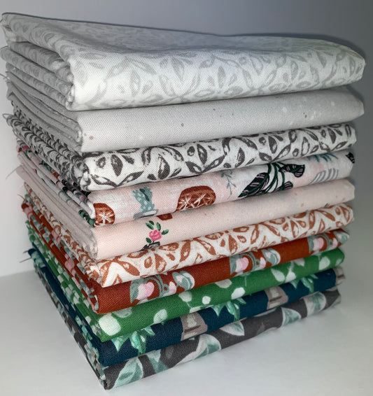 Robert Kaufman "Patio" Half-Yard Bundle - 10 Fabrics, 5 Total Yards