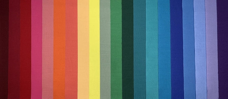 Classic Color Solid Fat Quarter Bundle  - 20 Total Fat Quarters