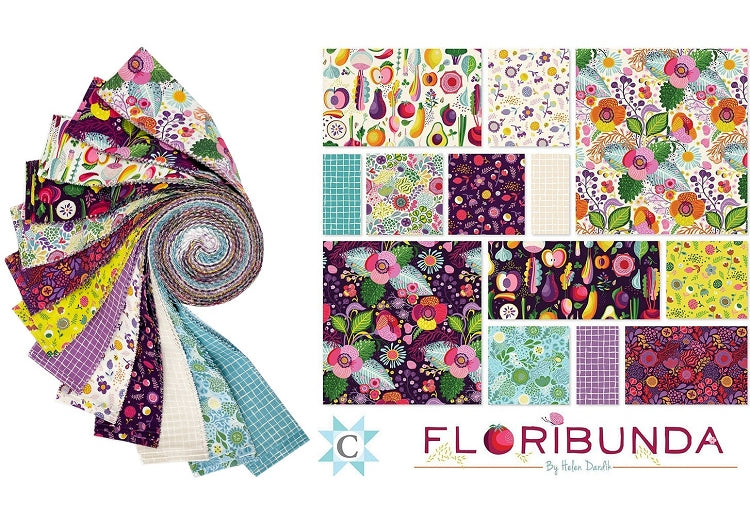 Clothworks - Floribunda - 40 Strips 