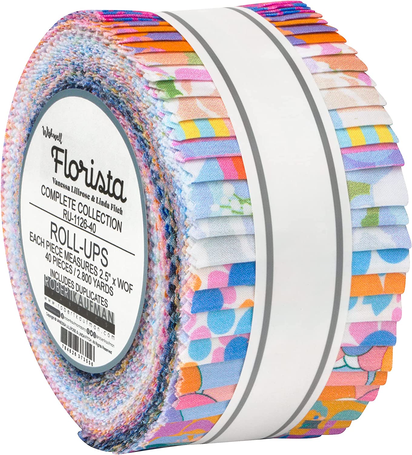 Robert Kaufman Florista Roll-up - 40 Strip Roll