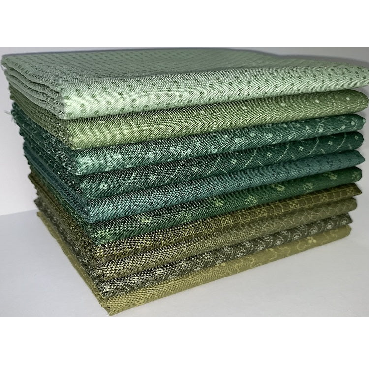 Andover "Forest" Fat Quarter Bundle - 10 Fabrics, 10 Total Fat Quarters