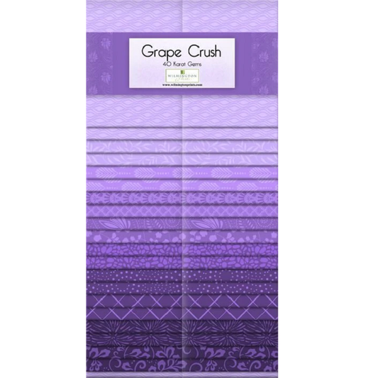 Wilmington Prints - 40 Karat Gems - Grape Crush