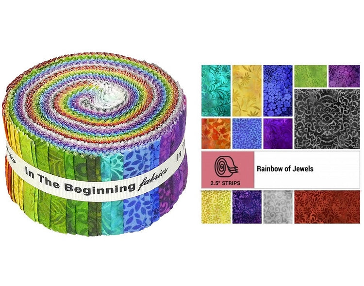 In The Beginning - Rainbow Of Jewels - 40 Strips 