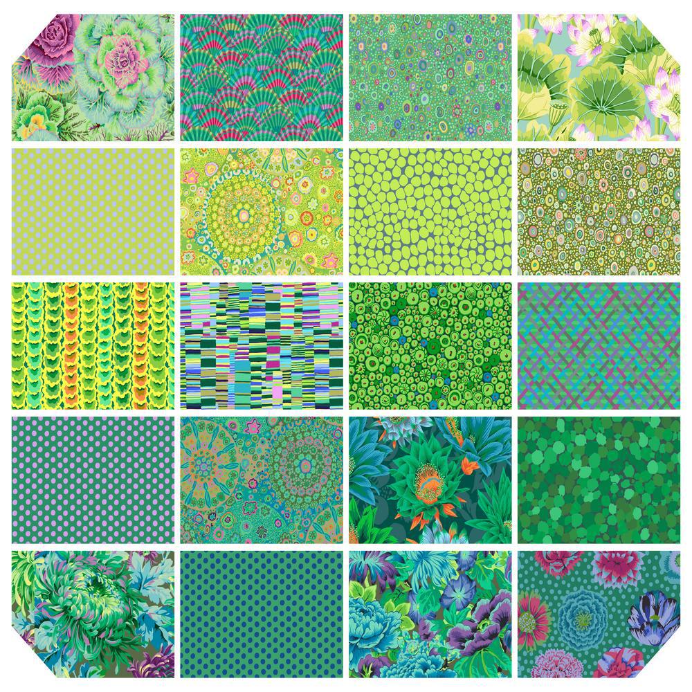 Free Spirit - Classics: Meadow by Kaffe Fassett Collective - 40 Strip Design Roll