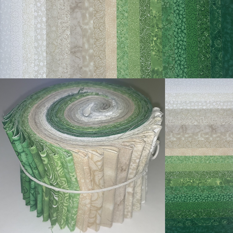 Lily Of The Valley 2.5" Roll - 20 Fabrics, 20 Strips