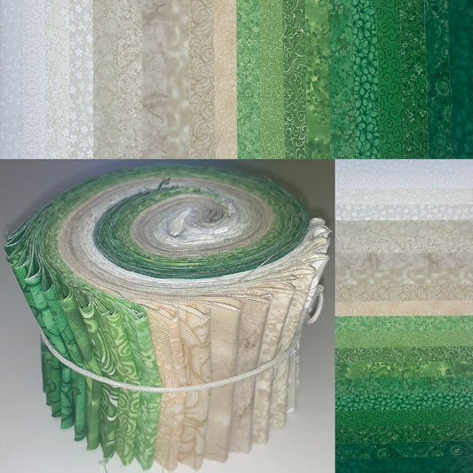 Lily Of The Valley 2.5" Roll - 20 Fabrics, 20 Strips