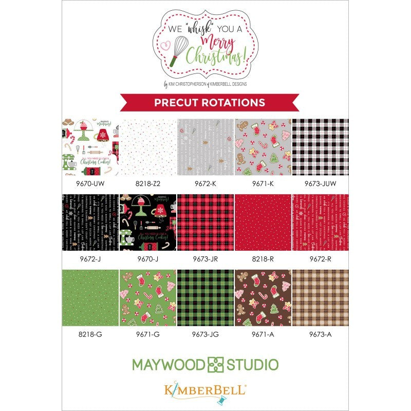 Maywood Studio - We Whisk You A Merry Christmas Roll - 40 Strips –
