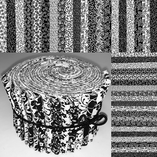 Night & Day (Black & White Prints) 2.5" Roll - 20 Total Strips