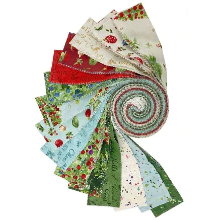 Clothworks - O Christmas Tree By Sue Zipkin - 40 Strips
