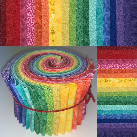 Prism 2.5" Roll - 20 Fabrics, 20 Total Strips