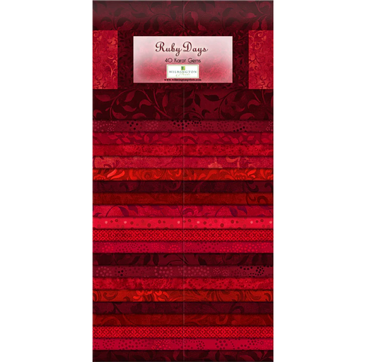 Wilmington Prints - 40 Karat Gems - Ruby Days