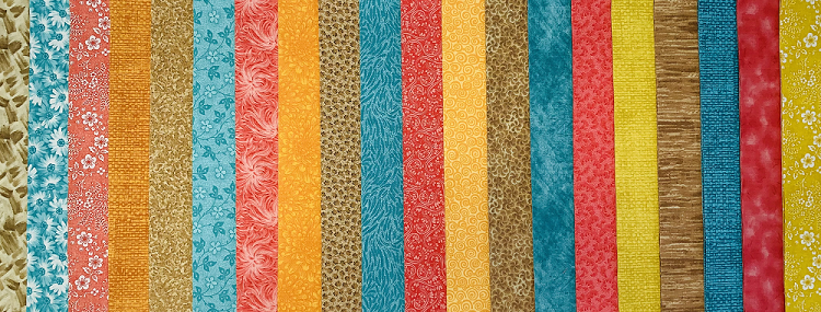 Sand and Surf 2.5" Roll - 20 Fabrics, 20 Total Strips