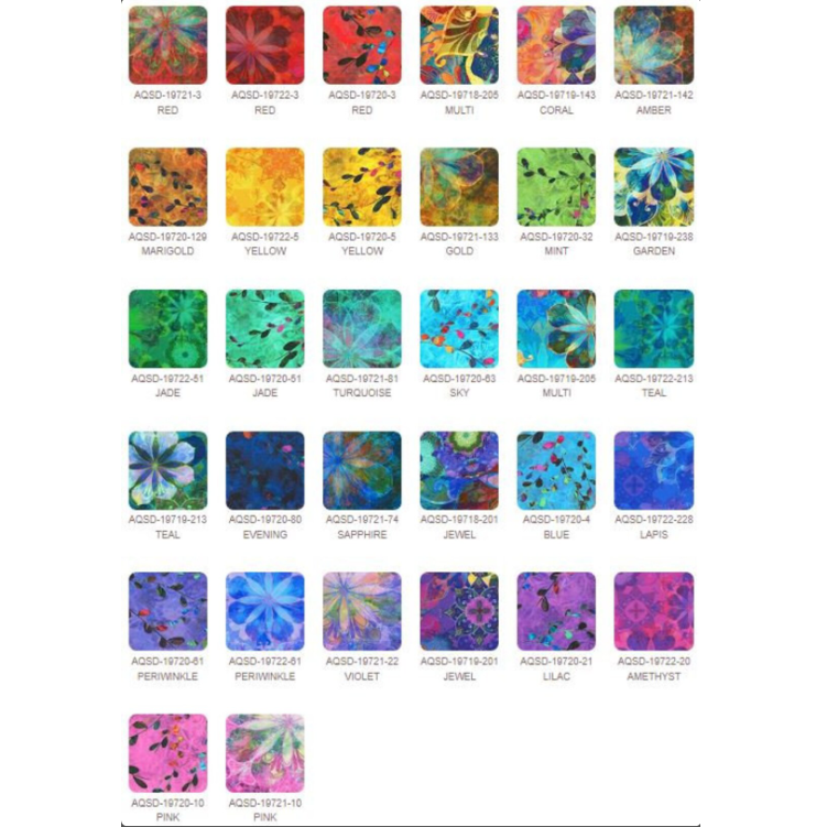 Robert Kaufman Venice by Christiane Marques Roll-up - 40 Strip Roll