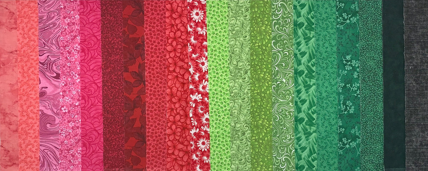 Watermelon Fat Quarter Bundle - 20 Fabrics, 20 Total Fat Quarters